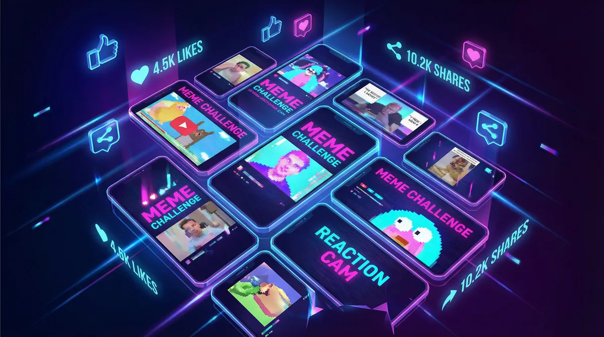 苹果可折叠iphone 热梗挑战活动 - 用户二次创作展示